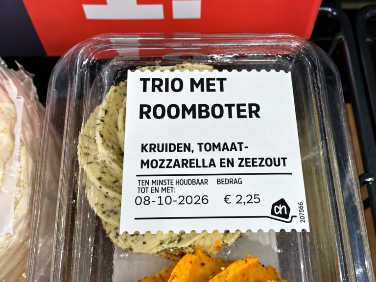 een trio met roomboter