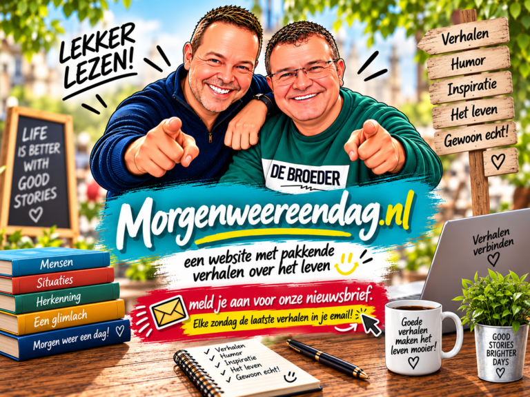 Morgenweereendag.nl bestaat 3 weken: Bas en Wilco zijn tevreden!
